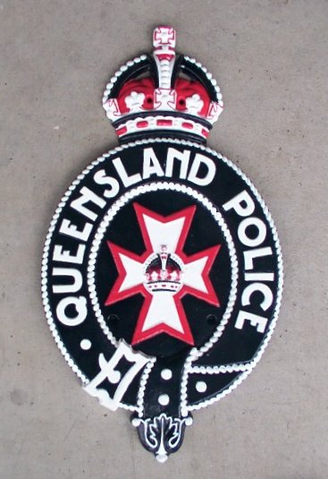 Police Badge Wall Plaque